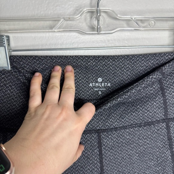 Athleta Criss Cross Power Up 7/8 Legging Small Workout Yoga Tights - Picture 8 of 10